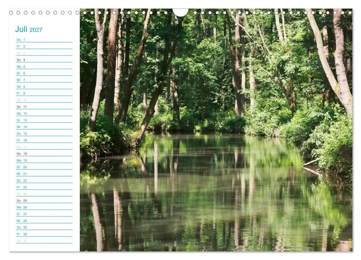 Bild: 9783569924338 | Wunderschöner Spreewald (Wandkalender 2027 DIN A3 quer), CALVENDO...