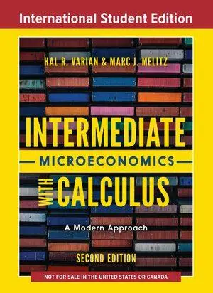 Cover: 9781324034438 | Intermediate Microeconomics with Calculus: A Modern Approach | Varian
