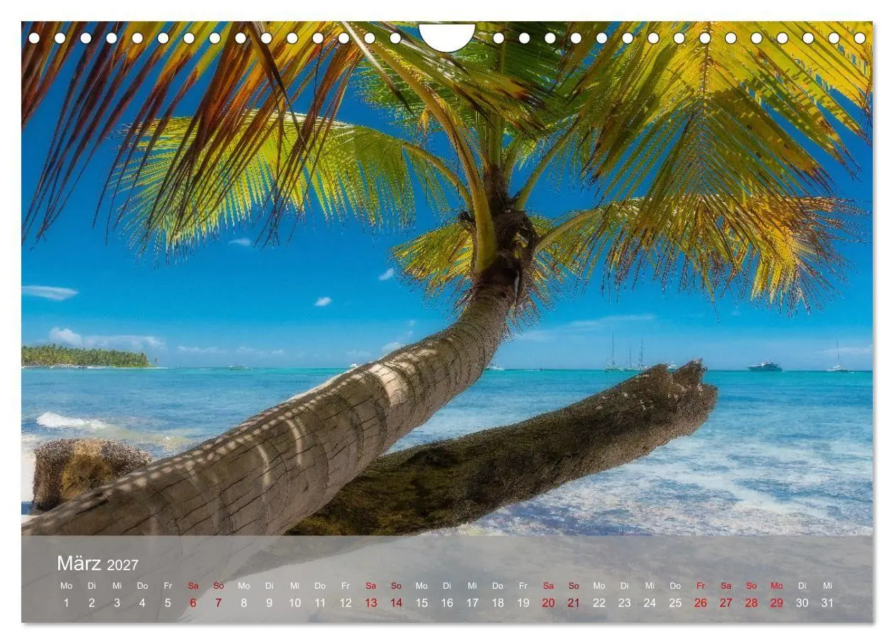 Bild: 9783569464438 | Karibik Traum Isla Saona (Wandkalender 2027 DIN A4 quer), CALVENDO...