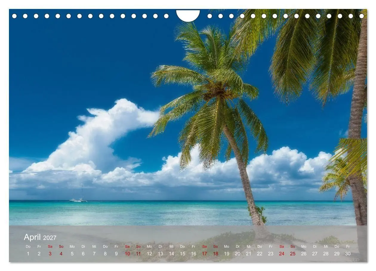 Bild: 9783569464438 | Karibik Traum Isla Saona (Wandkalender 2027 DIN A4 quer), CALVENDO...