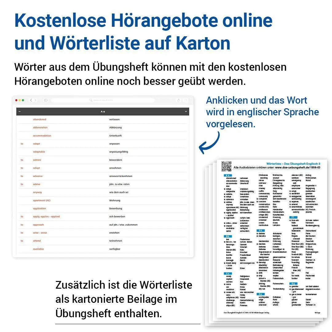Bild: 9783619194438 | Das Übungsheft Englisch 8 | Let's practice English | Yvonne Keßler