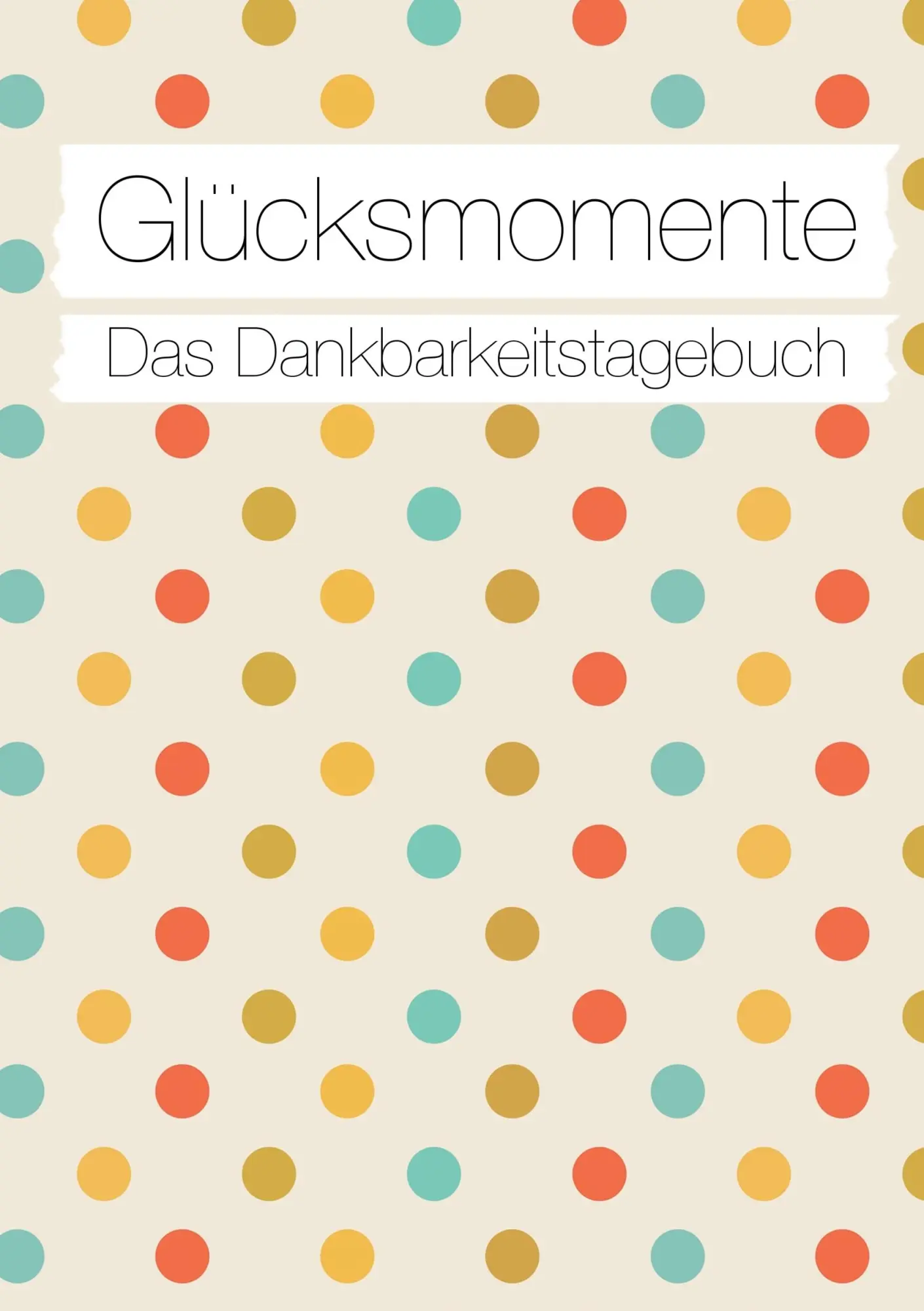 Cover: 9783744834438 | Glücksmomente: Das Dankbarkeitstagebuch (Konfetti) | Nicole Neuberger