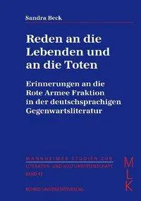 Cover: 9783861104438 | Beck, S: Reden an die Lebenden und die Toten | Sandra Beck | Buch