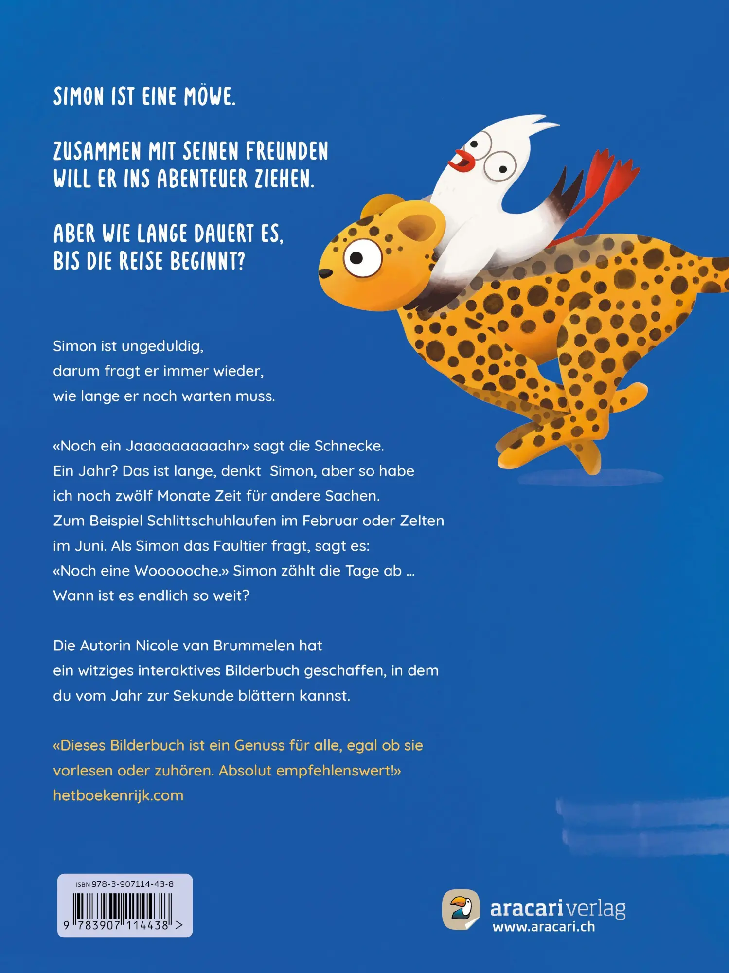 Bild: 9783907114438 | Simon - warte noch | Nicole van Brummelen | Buch | 32 S. | Deutsch