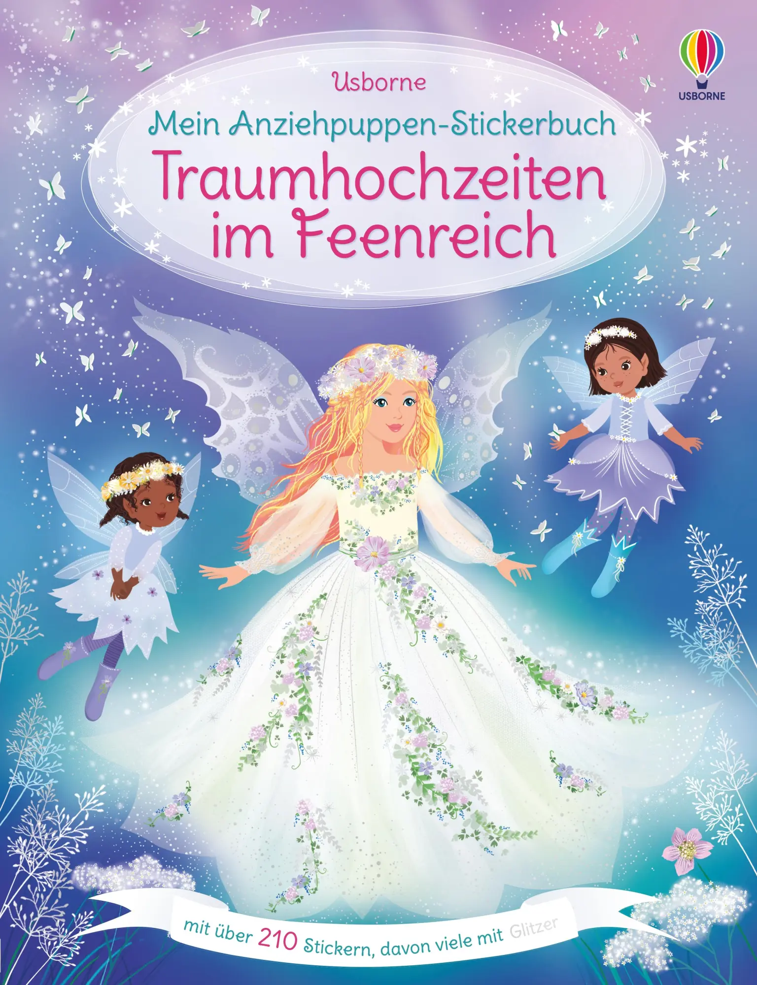 Cover: 9781035704538 | Mein Anziehpuppen-Stickerbuch: Traumhochzeiten im Feenreich | Watt