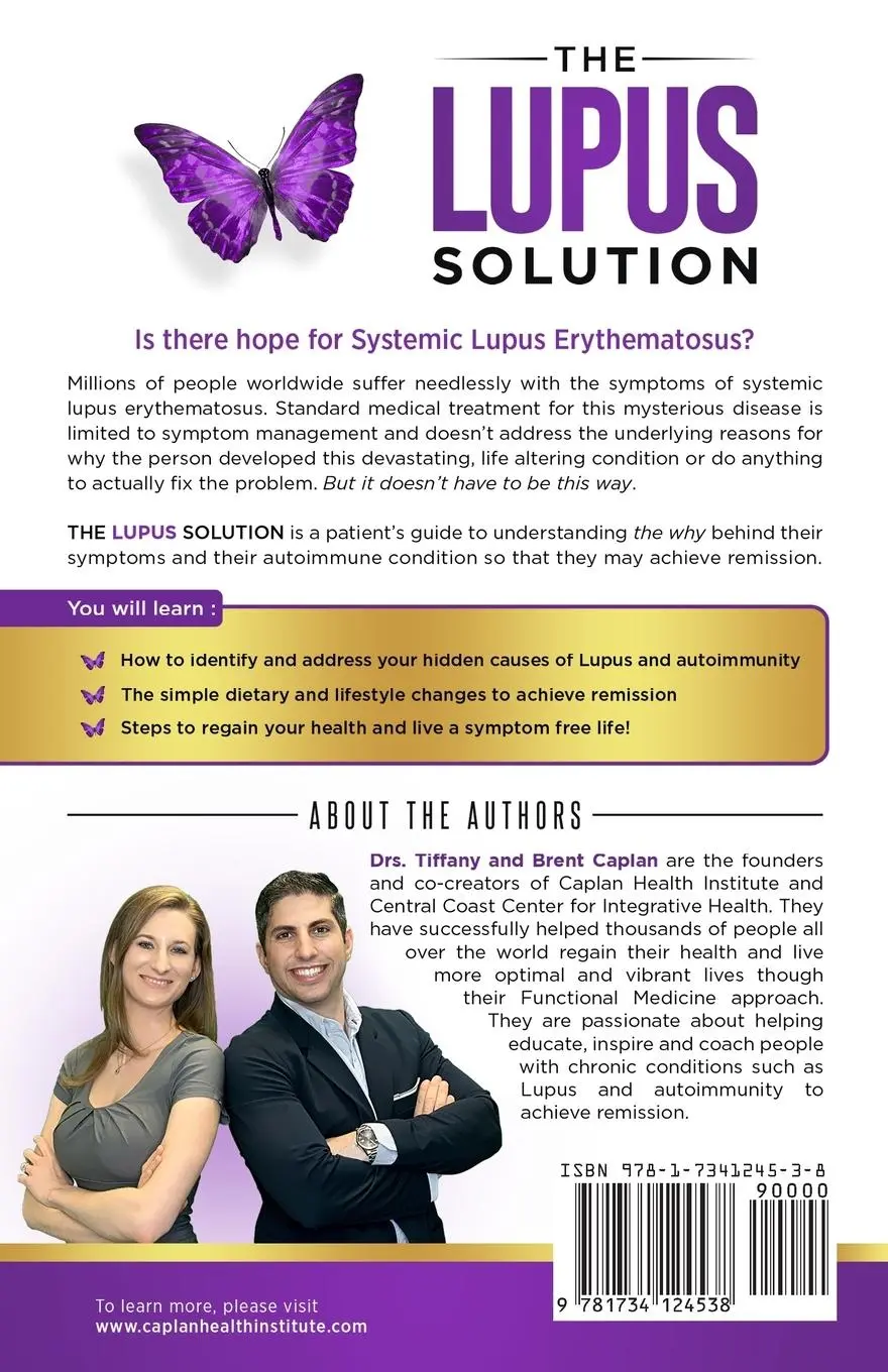 Rückseite: 9781734124538 | The Lupus Solution | Tiffany Caplan (u. a.) | Taschenbuch | Englisch