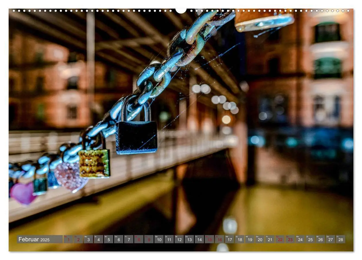 Bild: 9783435184538 | Hamburg City Vibes (Wandkalender 2025 DIN A2 quer), CALVENDO...