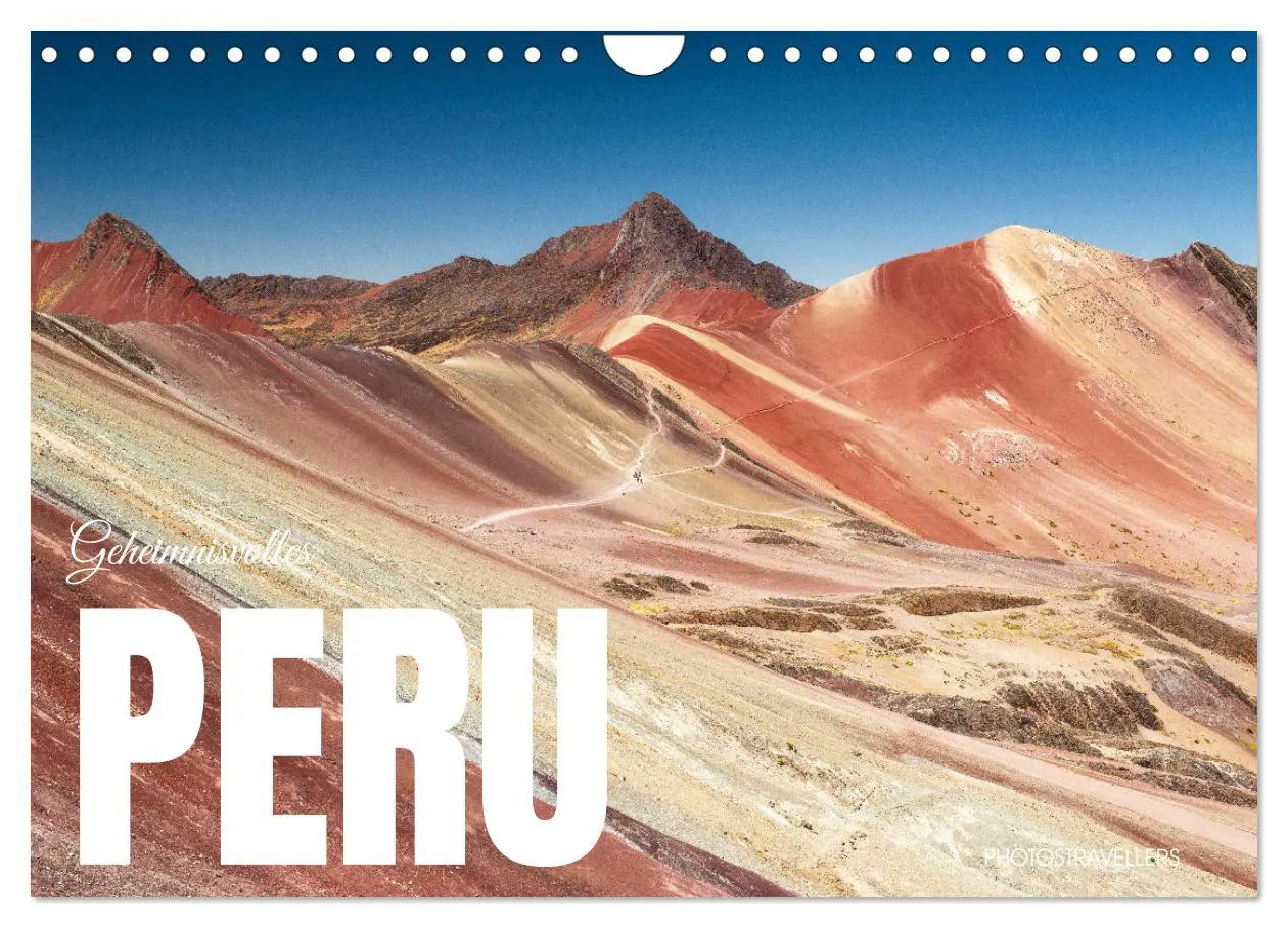 Cover: 9783457344538 | Geheimnisvolles Peru (Wandkalender 2026 DIN A4 quer), CALVENDO...