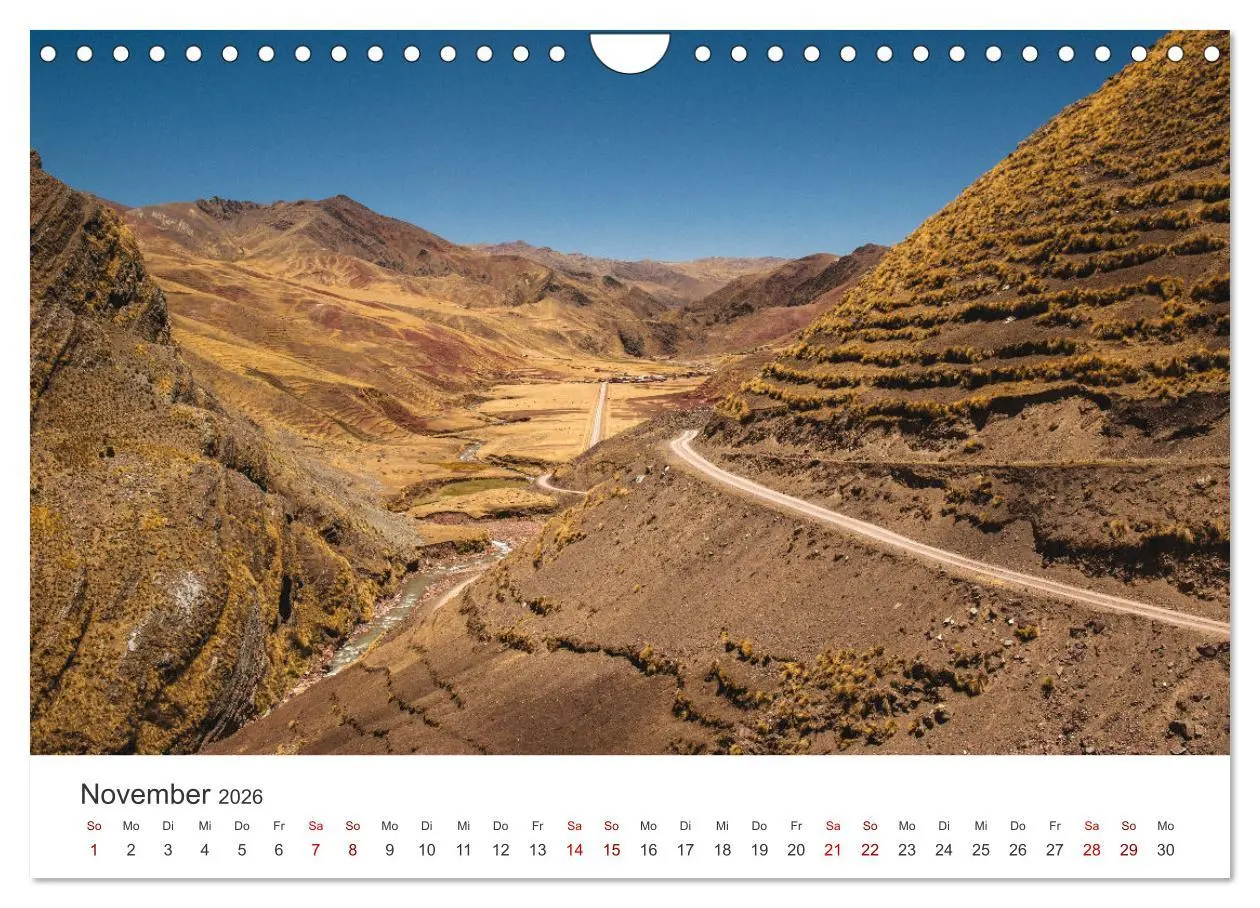 Bild: 9783457344538 | Geheimnisvolles Peru (Wandkalender 2026 DIN A4 quer), CALVENDO...