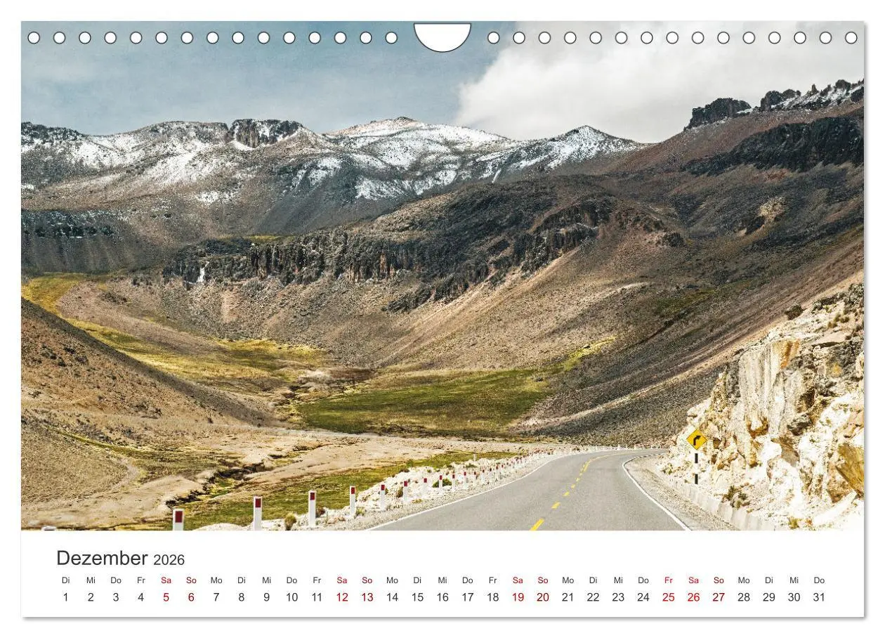Bild: 9783457344538 | Geheimnisvolles Peru (Wandkalender 2026 DIN A4 quer), CALVENDO...