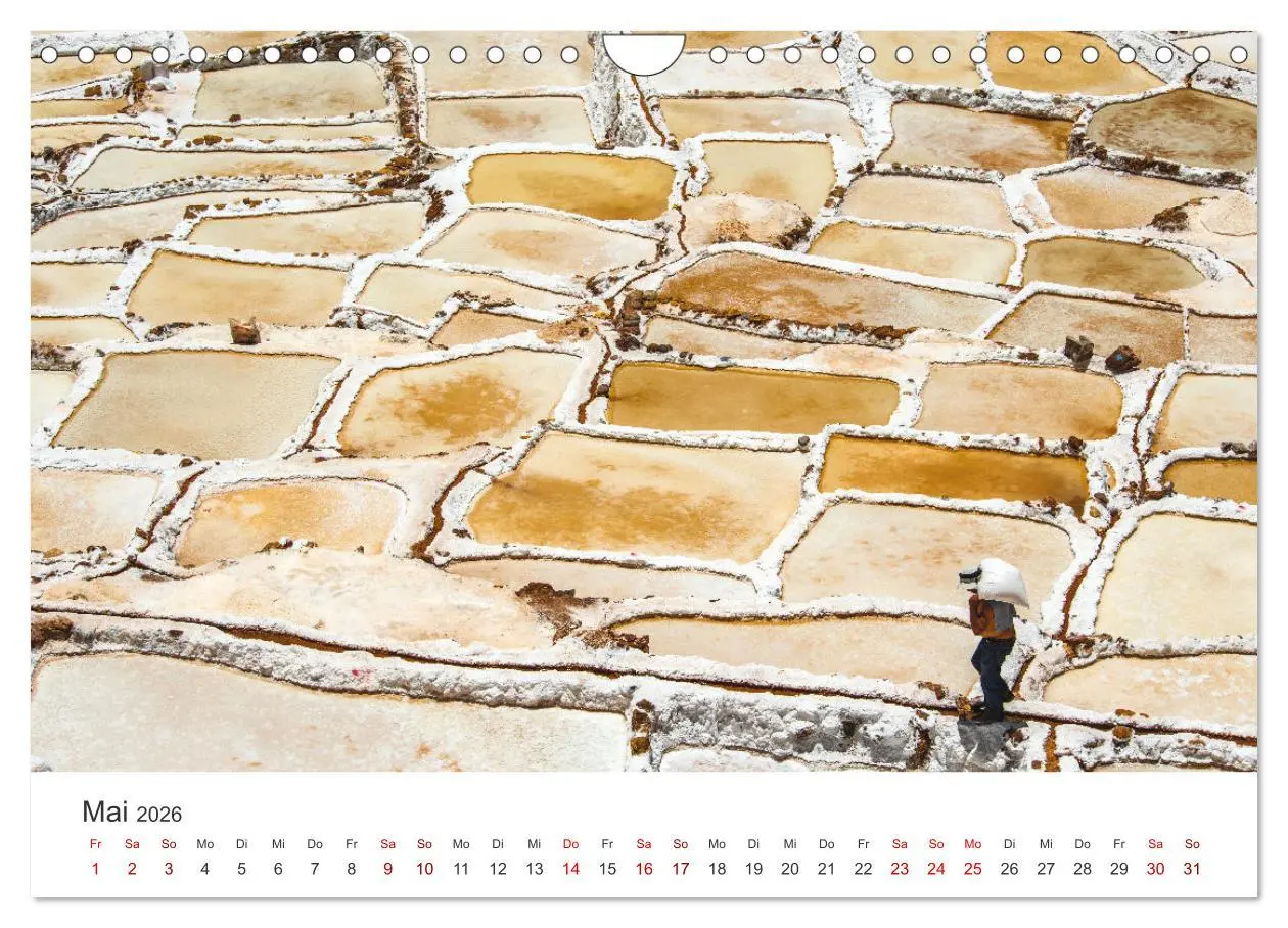 Bild: 9783457344538 | Geheimnisvolles Peru (Wandkalender 2026 DIN A4 quer), CALVENDO...
