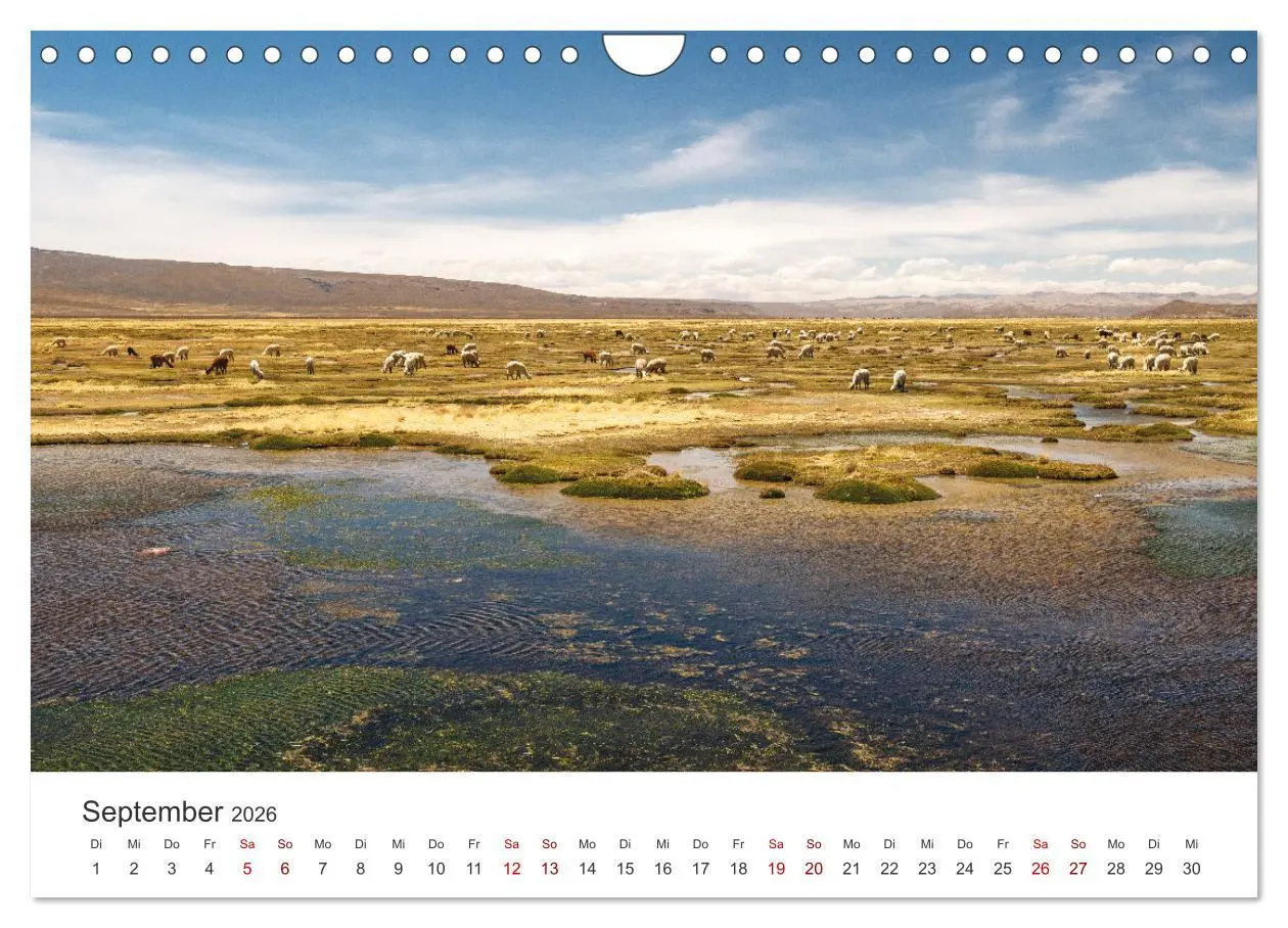 Bild: 9783457344538 | Geheimnisvolles Peru (Wandkalender 2026 DIN A4 quer), CALVENDO...