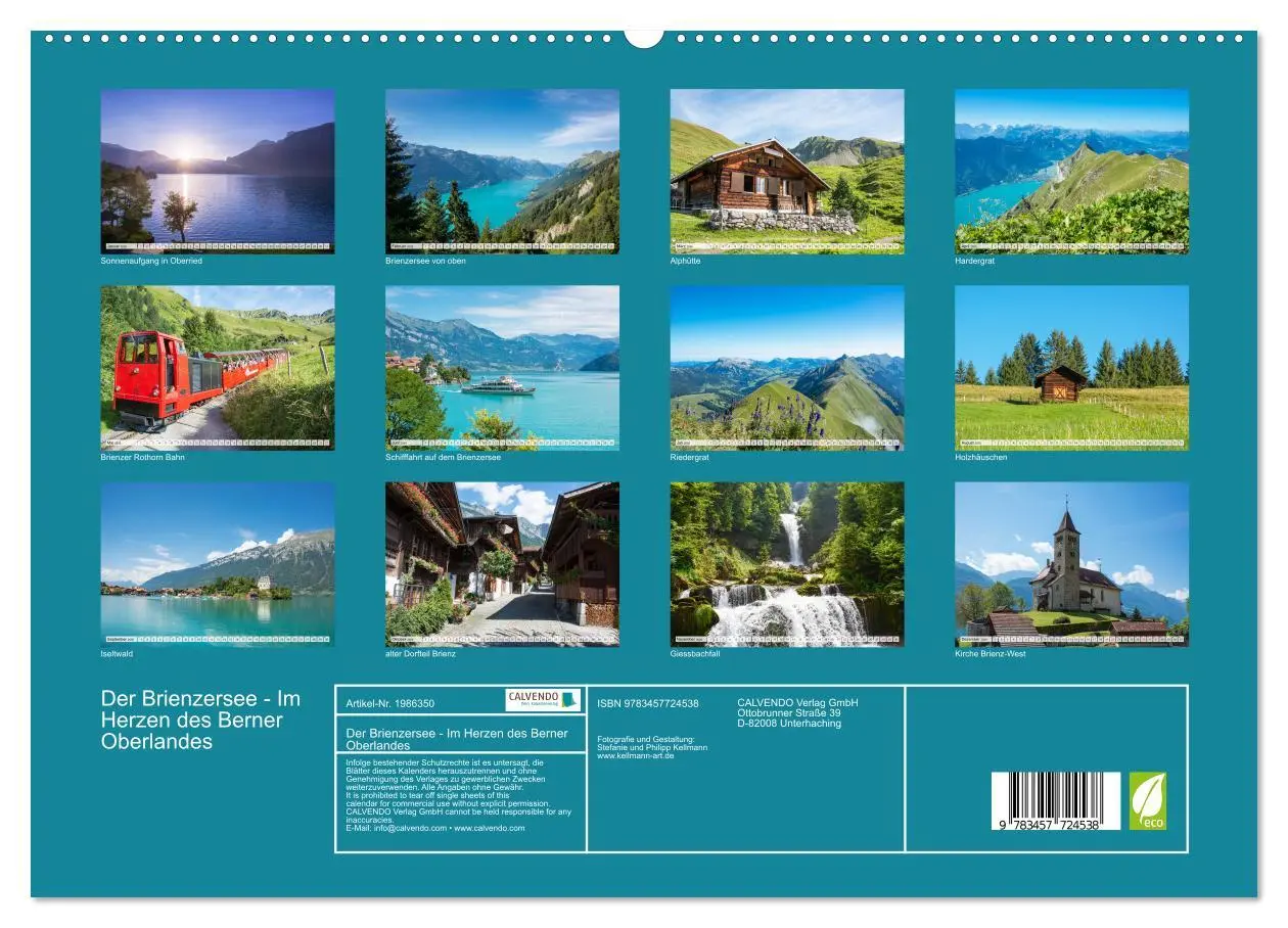 Bild: 9783457724538 | Der Brienzersee - Im Herzen des Berner Oberlandes (hochwertiger...