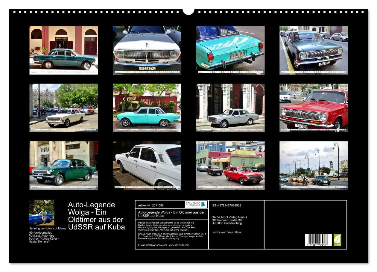 Bild: 9783457964538 | Auto-Legende Wolga - Ein Oldtimer aus der UdSSR auf Kuba...