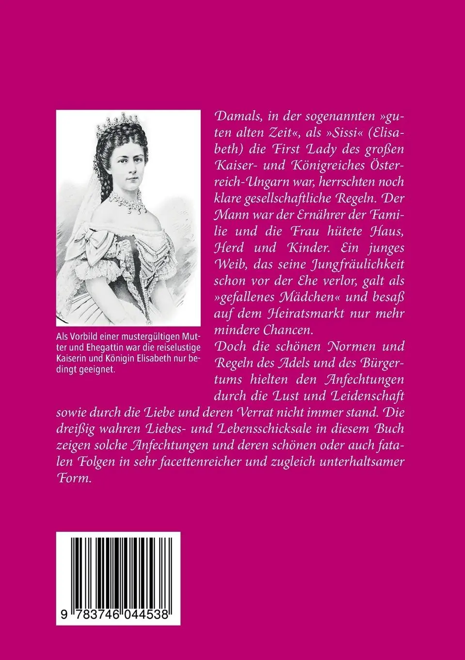 Rückseite: 9783746044538 | Liebesdramen aus der Kaiserzeit | Peter Rohregger | Taschenbuch | 2018