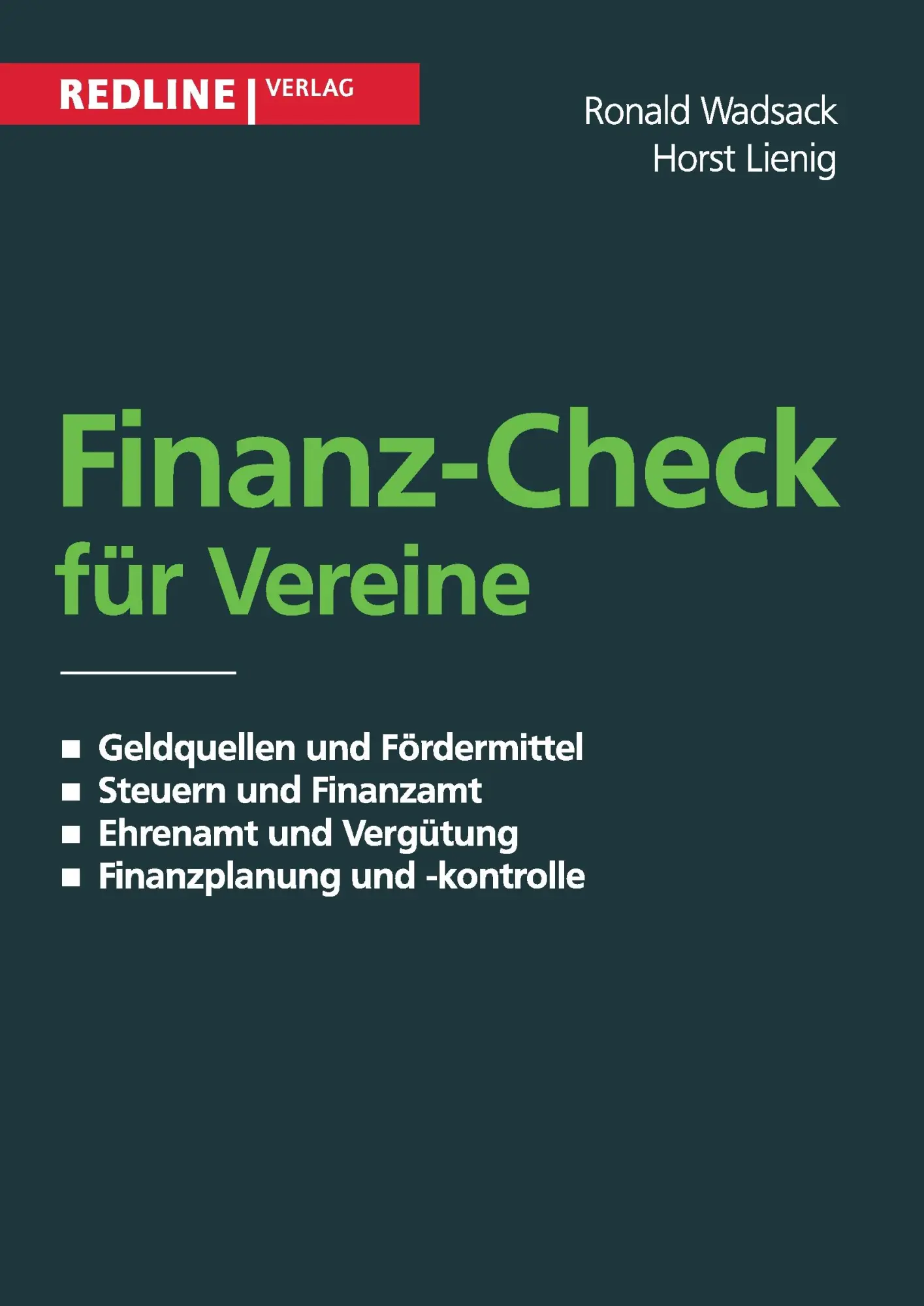 Cover: 9783868814538 | Finanz-Check für Vereine | Ronald Wadsack (u. a.) | Taschenbuch | 2001