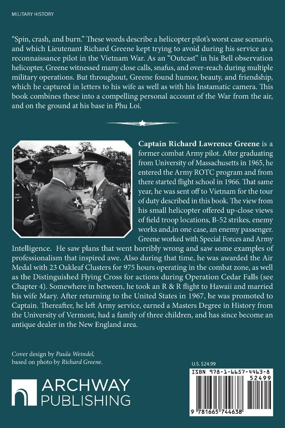 Rückseite: 9781665744638 | Flights from Phu Loi | Richard Lawrence Greene | Taschenbuch | 2023