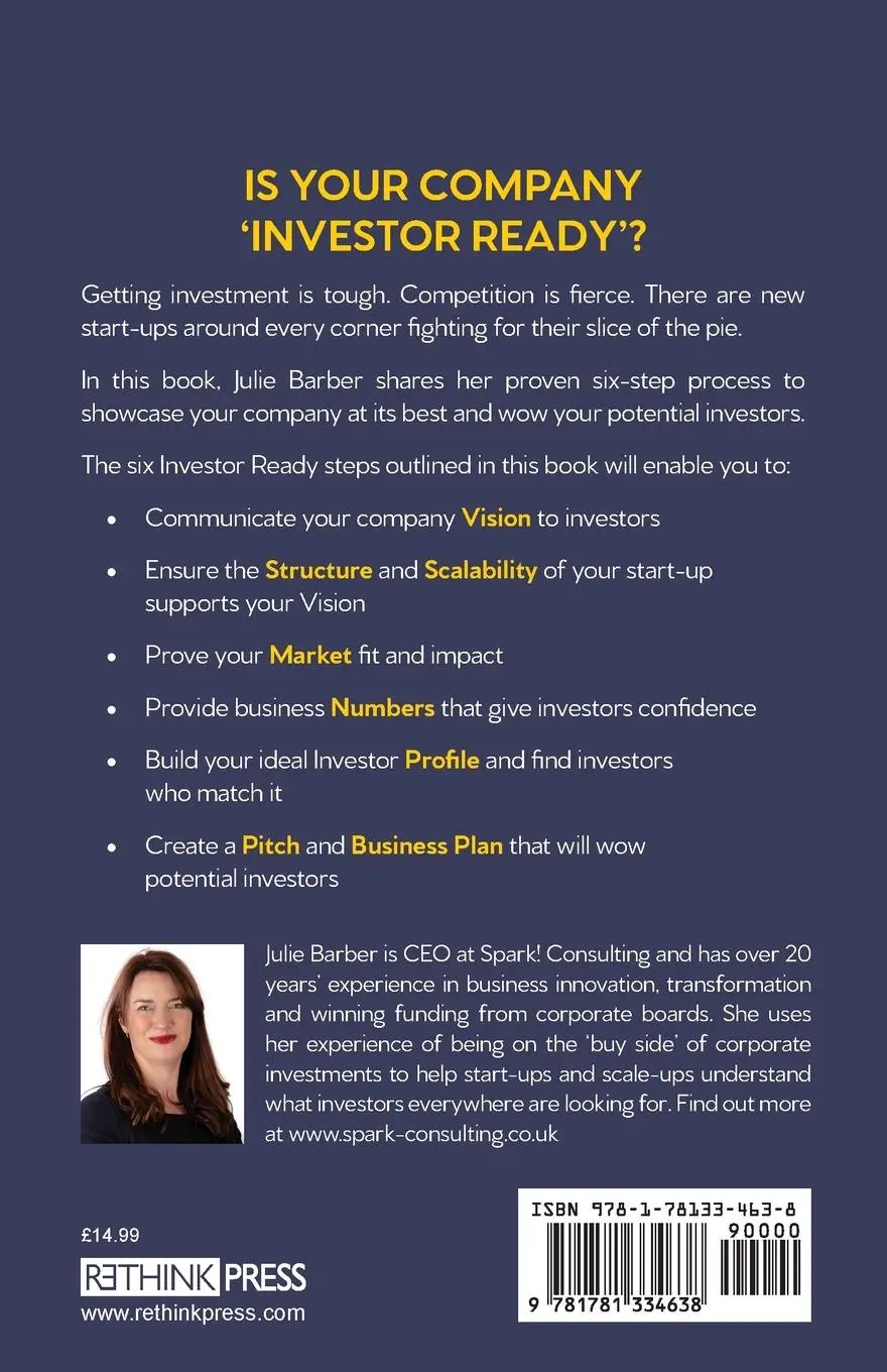 Rückseite: 9781781334638 | Investor Ready | Julie Barber | Taschenbuch | Englisch | 2020