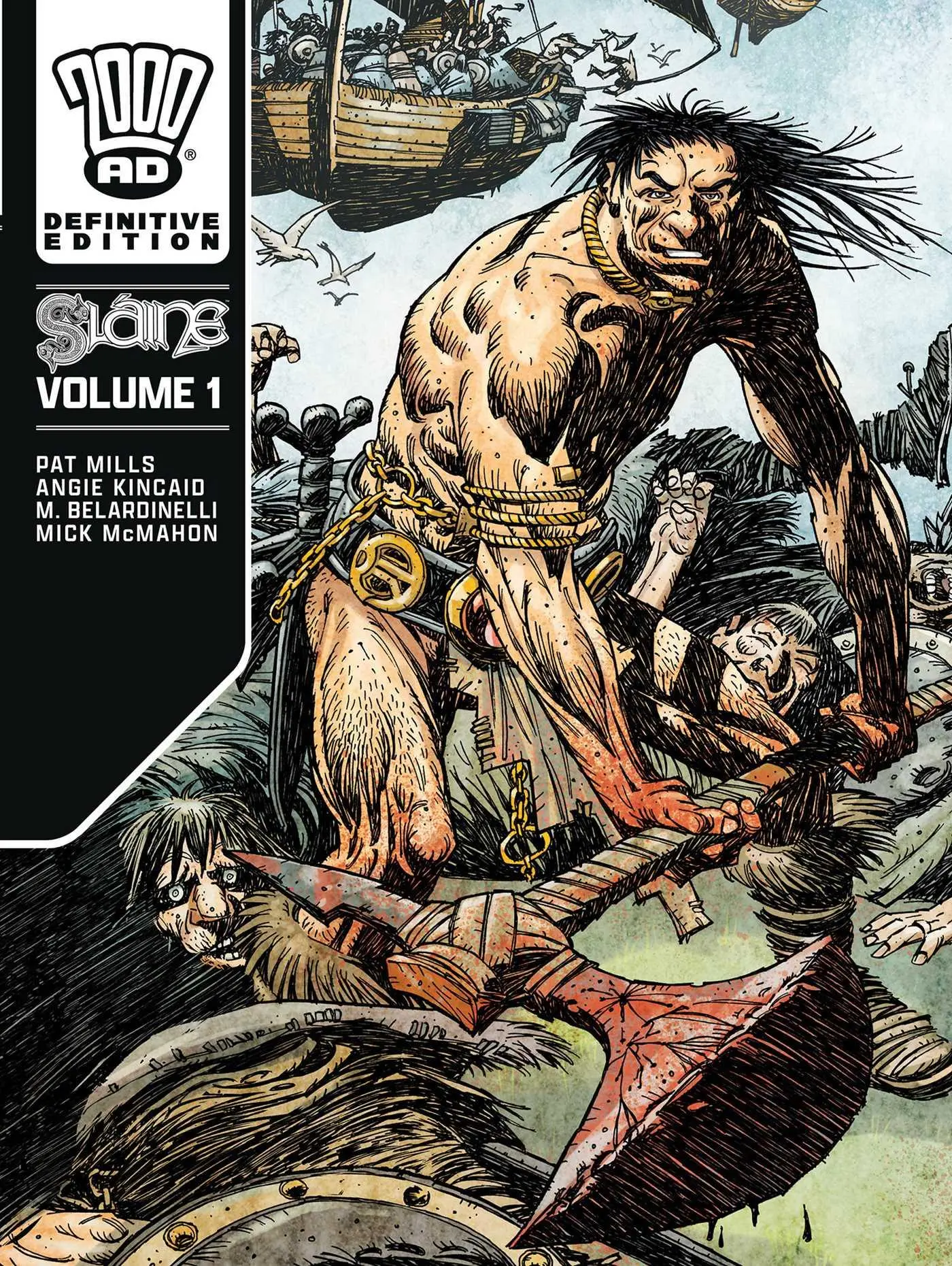 Cover: 9781837864638 | Sláine - The Definitive Edition, Volume 1 | Pat Mills | Taschenbuch