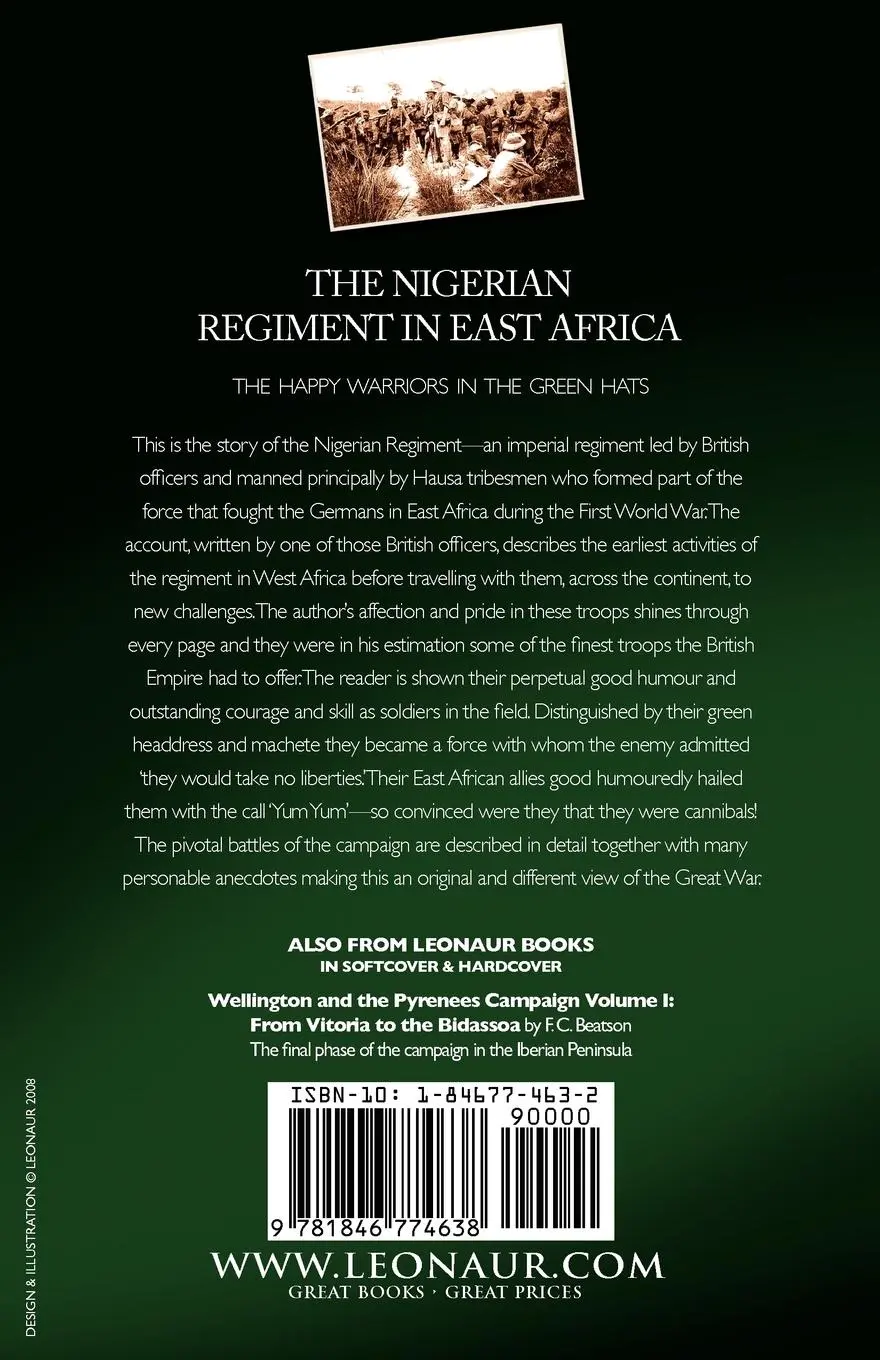 Rückseite: 9781846774638 | The Nigerian Regiment in East Africa | W. D. Downes | Taschenbuch