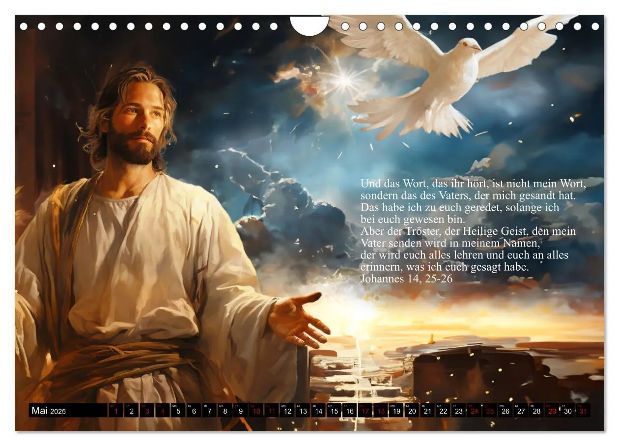 Bild: 9783383844638 | Sein Wirken ist ewig (Wandkalender 2025 DIN A4 quer), CALVENDO...