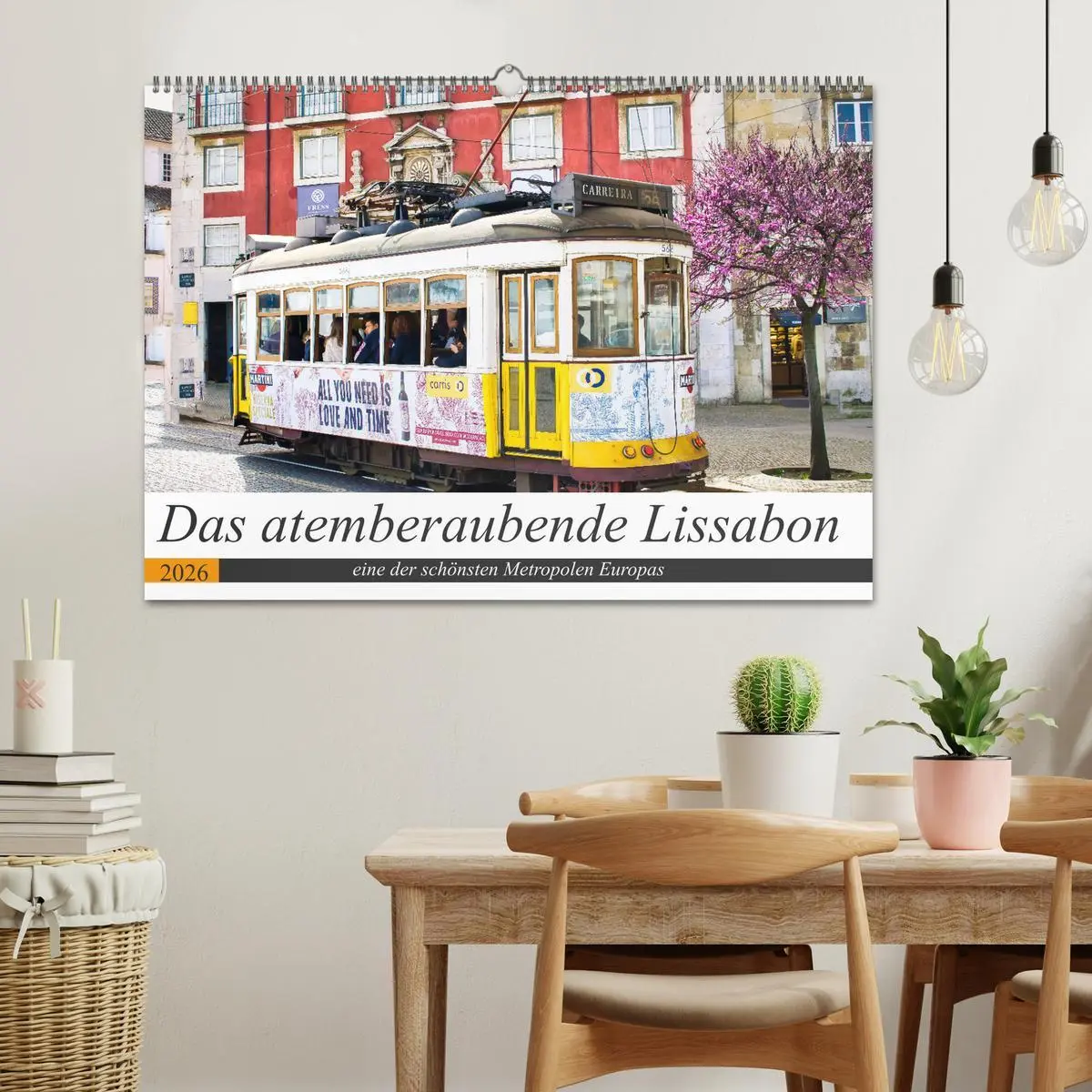 Bild: 9783457644638 | Das atemberaubende Lissabon (Wandkalender 2026 DIN A2 quer),...