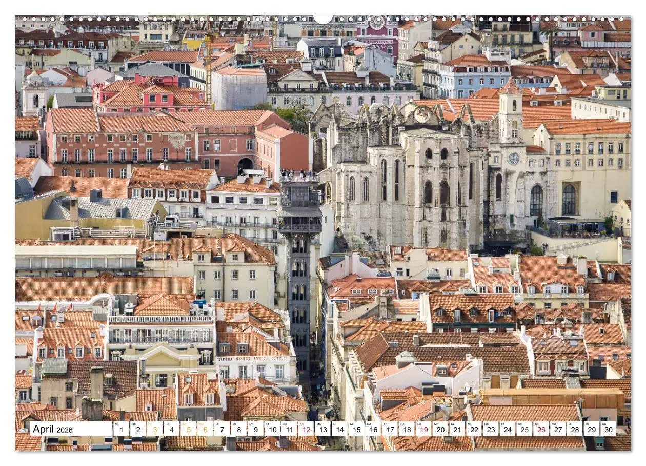 Bild: 9783457644638 | Das atemberaubende Lissabon (Wandkalender 2026 DIN A2 quer),...