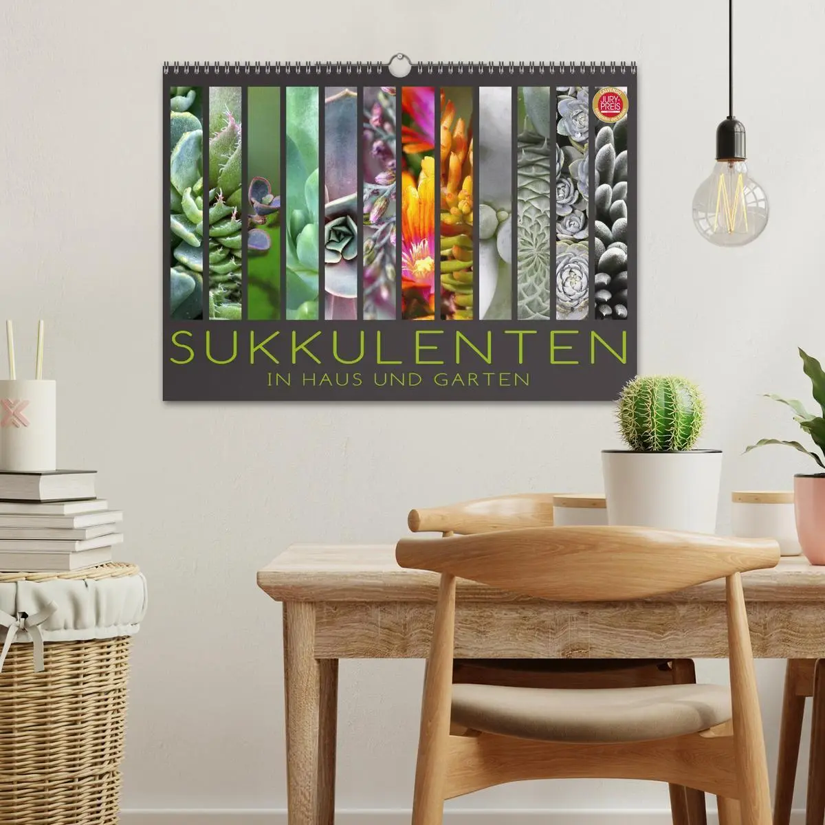 Bild: 9783516044638 | Sukkulenten in Haus und Garten (Wandkalender 2026 DIN A3 quer),...