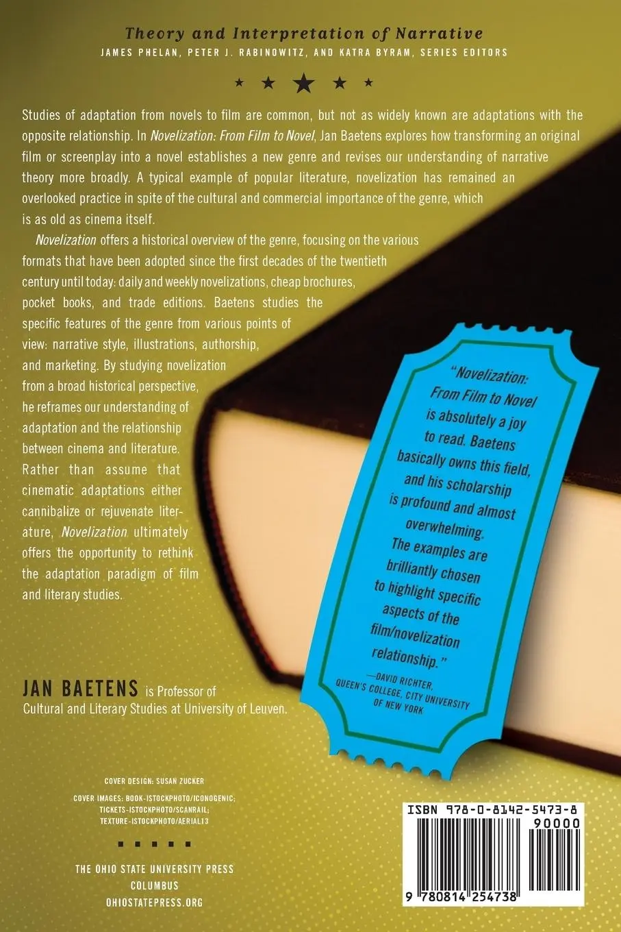 Rückseite: 9780814254738 | Novelization | From Film to Novel | Jan Baetens | Taschenbuch | 2018