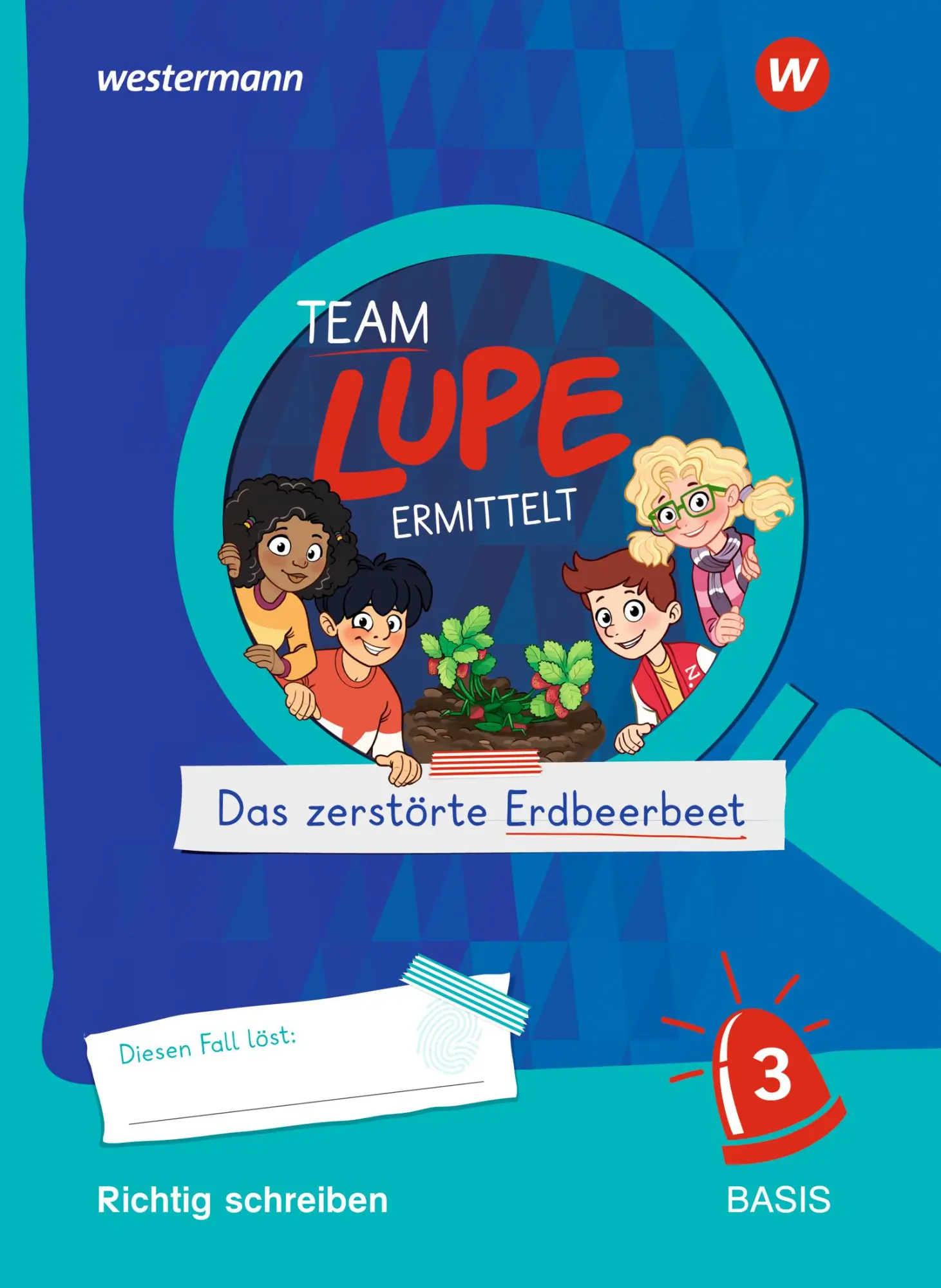Cover: 9783141414738 | TEAM LUPE ERMITTELT - Übungshefte. Richtig schreiben 3 | Mahler | 2021