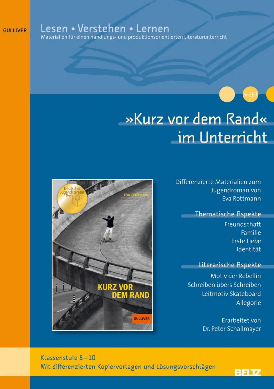 Cover: 9783407824738 | 'Kurz vor dem Rand' im Unterricht | Peter Schallmayer | Broschüre