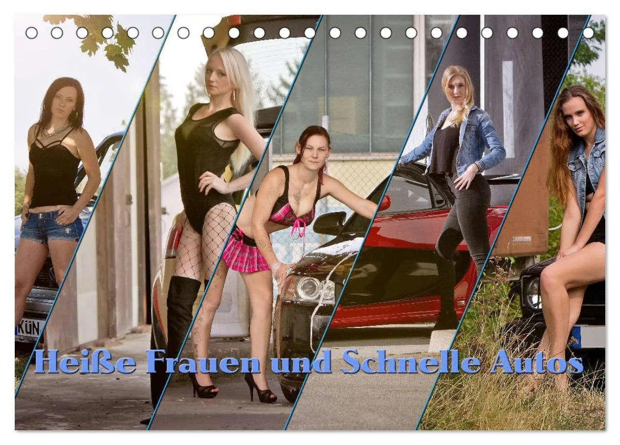 Cover: 9783457874738 | Heiße Frauen und schnelle Autos (Tischkalender 2026 DIN A5 quer),...
