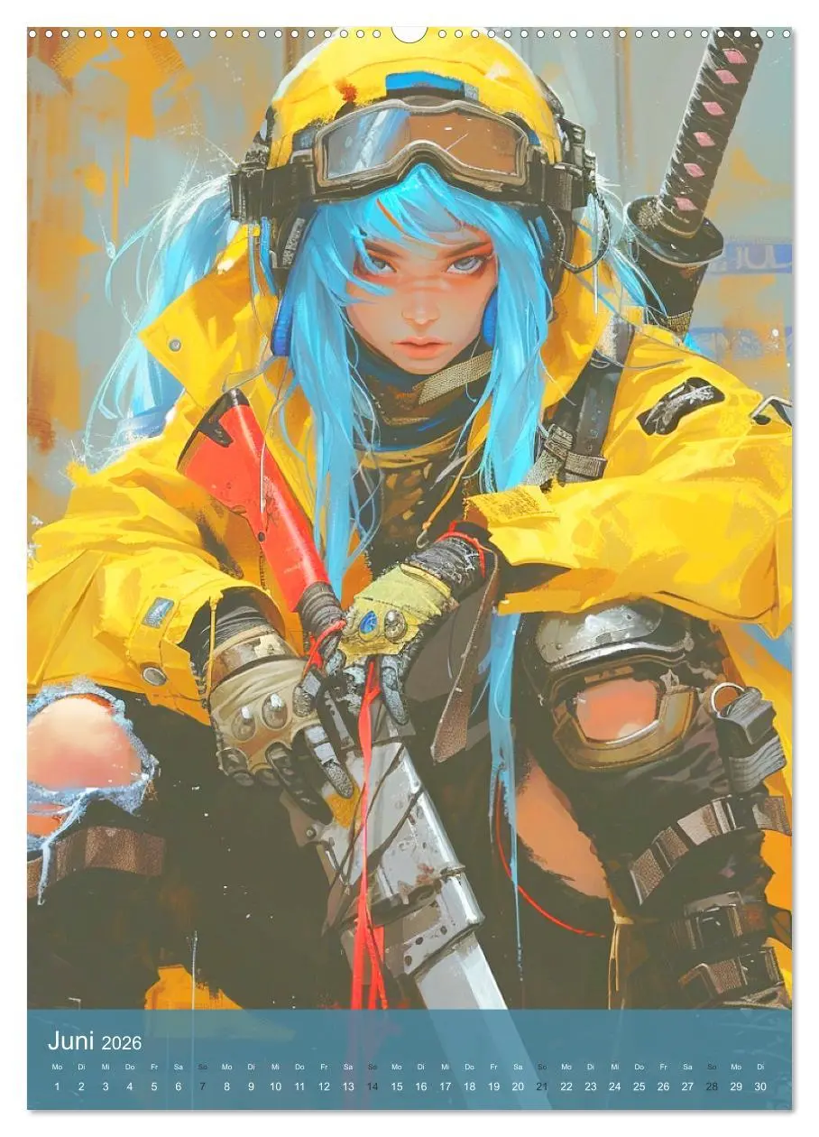 Bild: 9783516274738 | Manga-Comics. Cyberpunk Anime. Science Fiction Girls (hochwertiger...