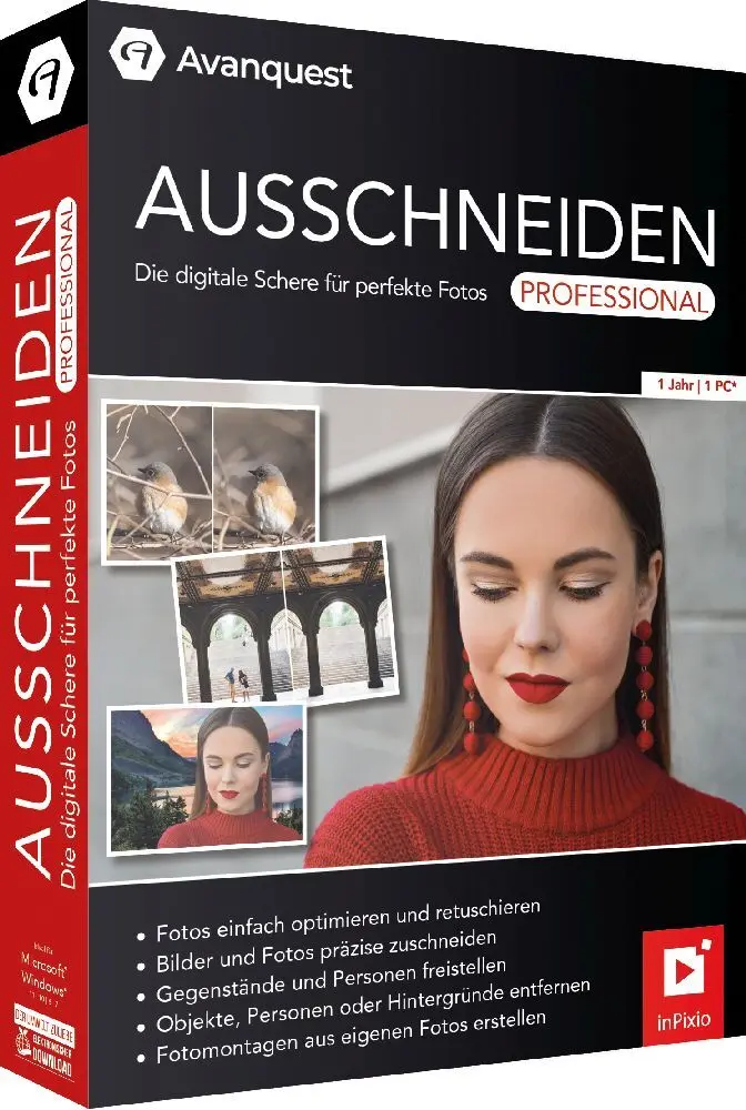 Ausschneiden Professional, Code in a Box