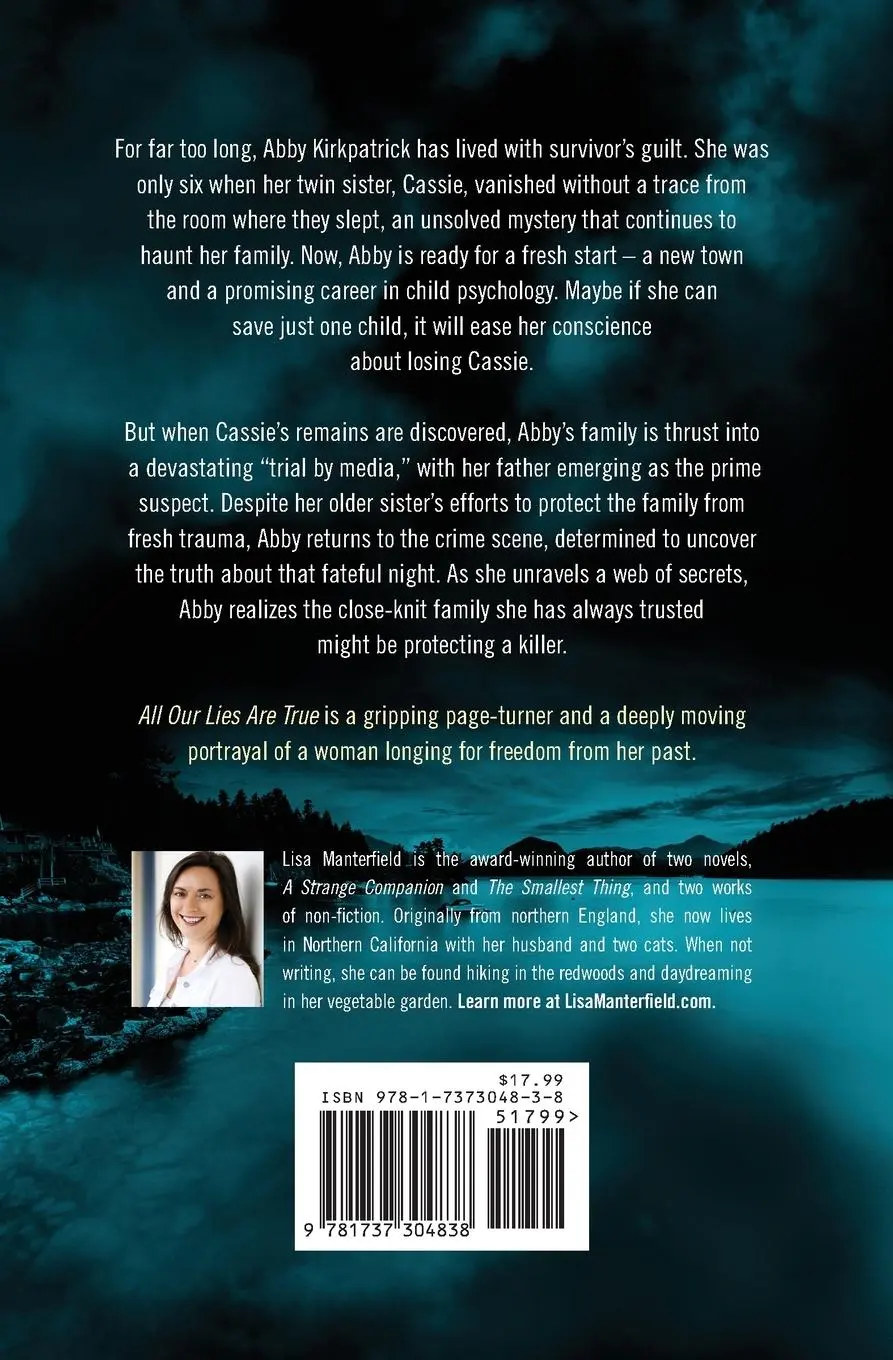 Rückseite: 9781737304838 | All Our Lies Are True | A Novel | Lisa Manterfield | Taschenbuch