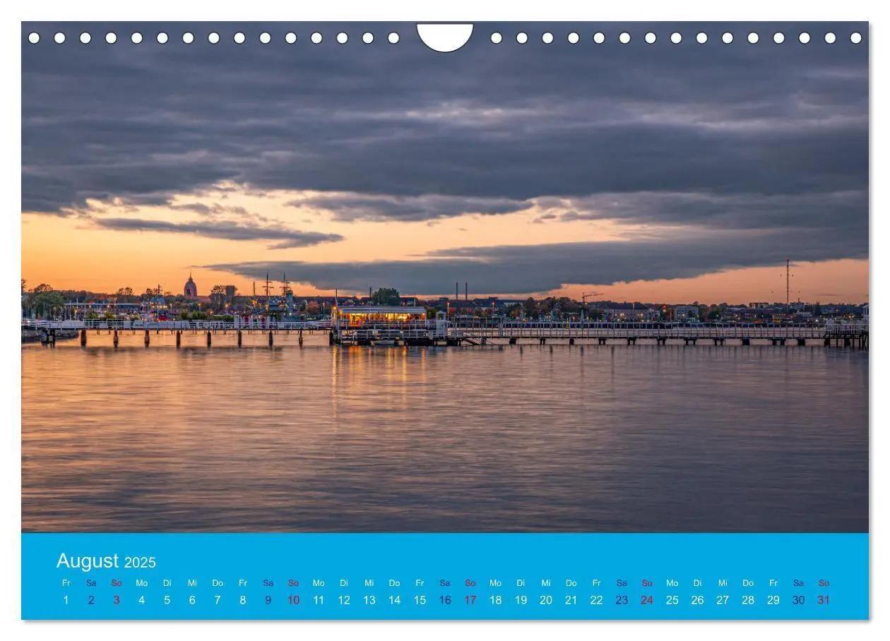 Bild: 9783435084838 | An der Kieler Förde (Wandkalender 2025 DIN A4 quer), CALVENDO...