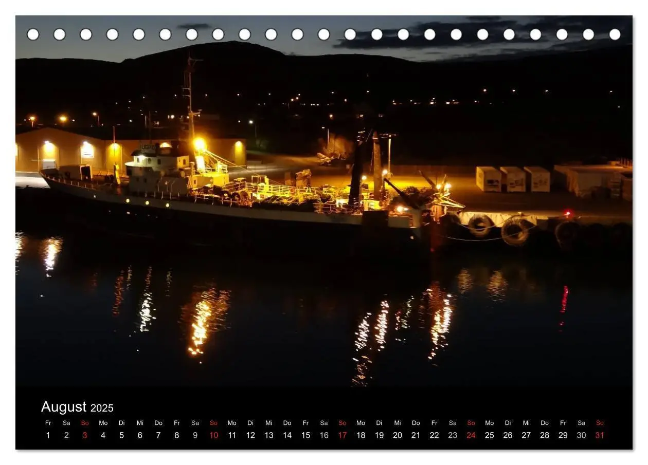 Bild: 9783435774838 | Impressionen von Norwegen entlang der Hurtigruten (Tischkalender...