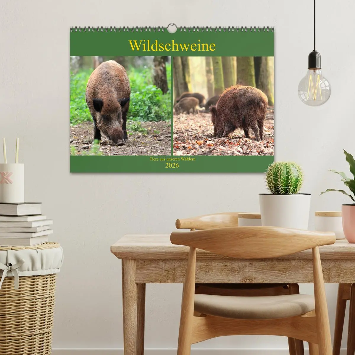 Bild: 9783457864838 | Wildschweine - Tiere aus unseren Wäldern (Wandkalender 2026 DIN A3...