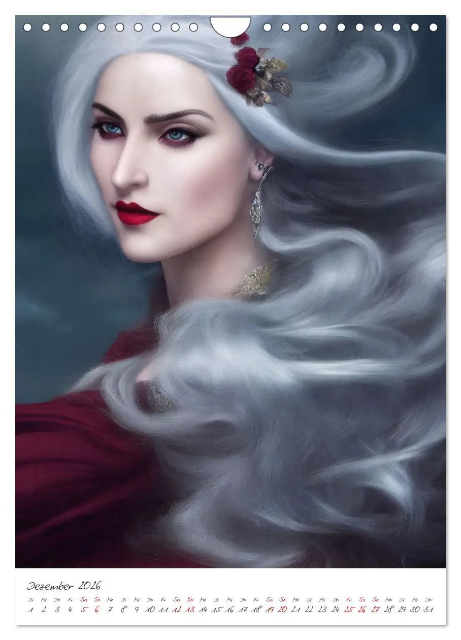Bild: 9783516334838 | Dark Fantasy Art - Zeit der Helden (Wandkalender 2026 DIN A4 hoch),...