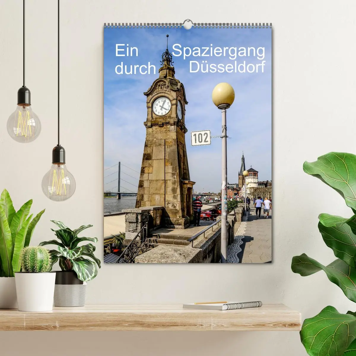 Bild: 9783516404838 | Ein Spaziergang durch Düsseldorf (Wandkalender 2026 DIN A2 hoch),...