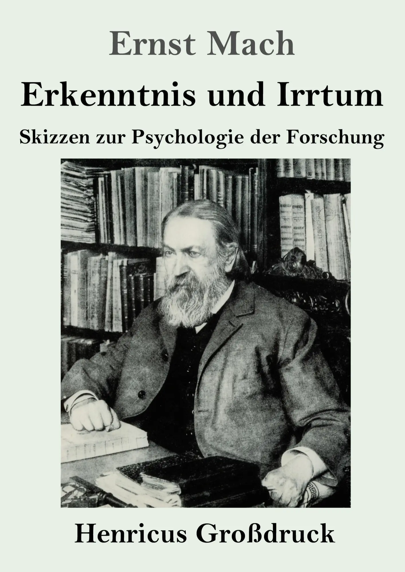 Cover: 9783847854838 | Erkenntnis und Irrtum (Großdruck) | Ernst Mach | Taschenbuch | 560 S.