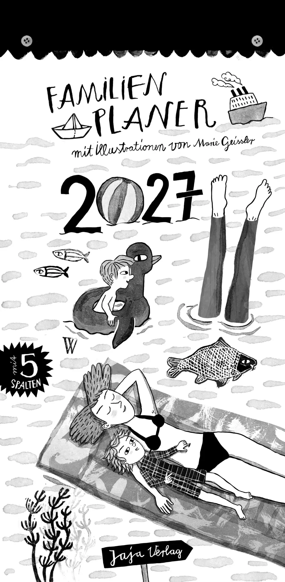 Cover: 9783948904838 | Familienplaner 2027 | Marie Geissler | Kalender | 14 S. | Deutsch