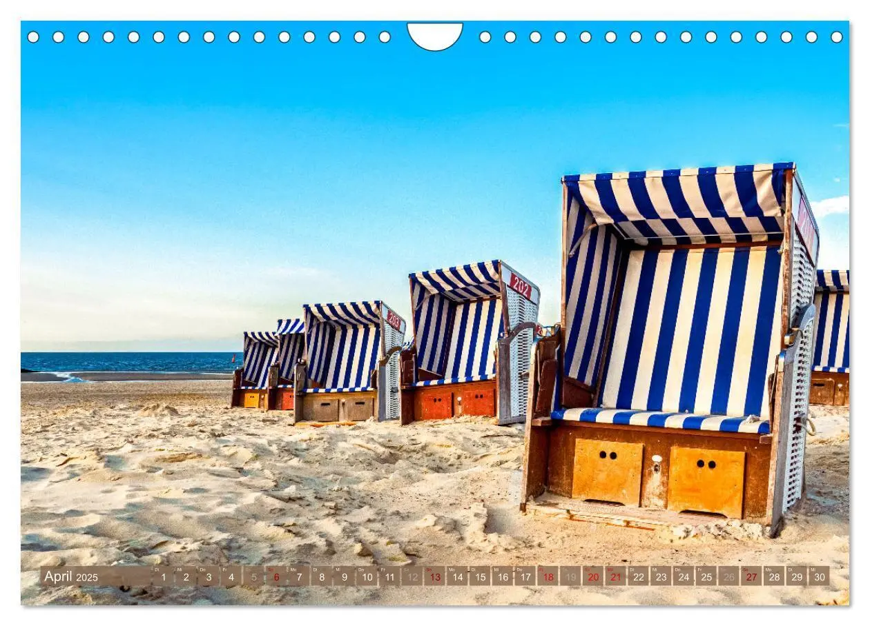Bild: 9783435074938 | INSELLIEBE NORDERNEY (Wandkalender 2025 DIN A4 quer), CALVENDO...