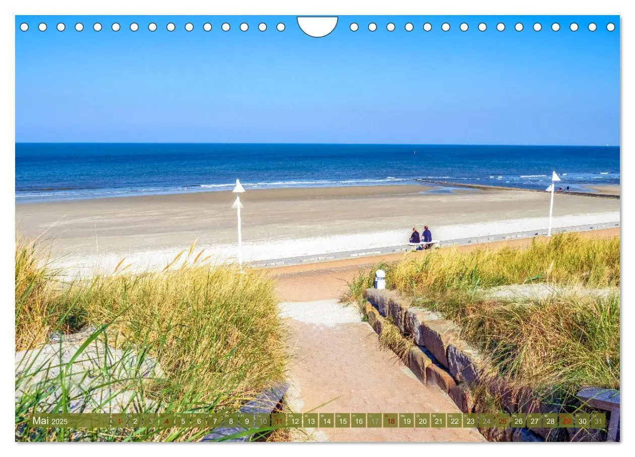 Bild: 9783435074938 | INSELLIEBE NORDERNEY (Wandkalender 2025 DIN A4 quer), CALVENDO...
