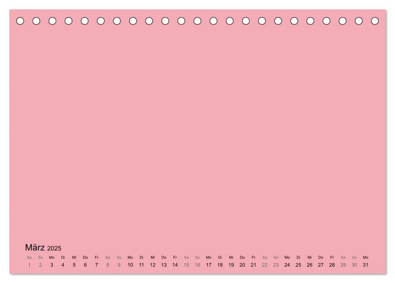 Bild: 9783435214938 | DIY Bastel-Kalender -Warme Pastell Farben- Zum Selbstgestalten...