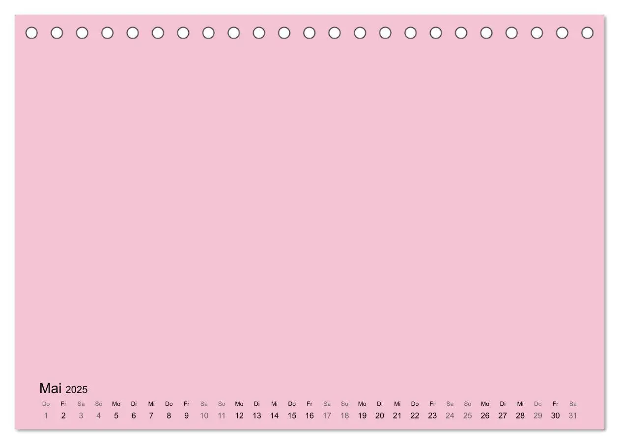 Bild: 9783435214938 | DIY Bastel-Kalender -Warme Pastell Farben- Zum Selbstgestalten...