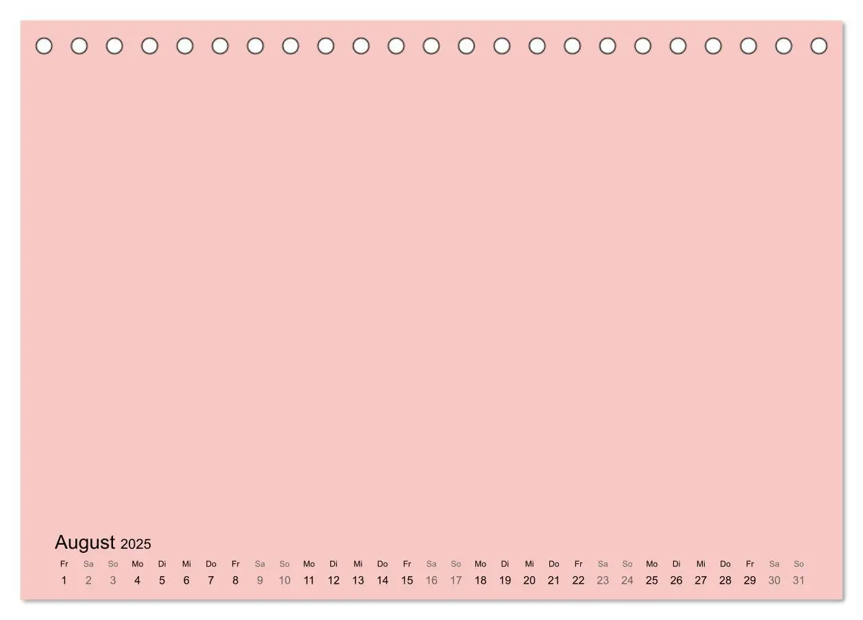 Bild: 9783435214938 | DIY Bastel-Kalender -Warme Pastell Farben- Zum Selbstgestalten...