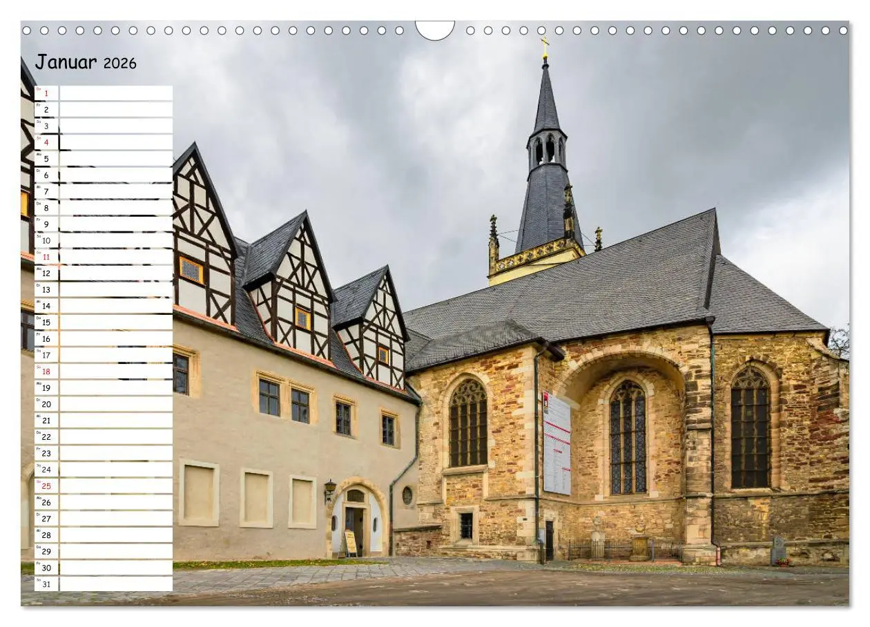 Bild: 9783457784938 | Lutherstadt Eisleben (Wandkalender 2026 DIN A3 quer), CALVENDO...