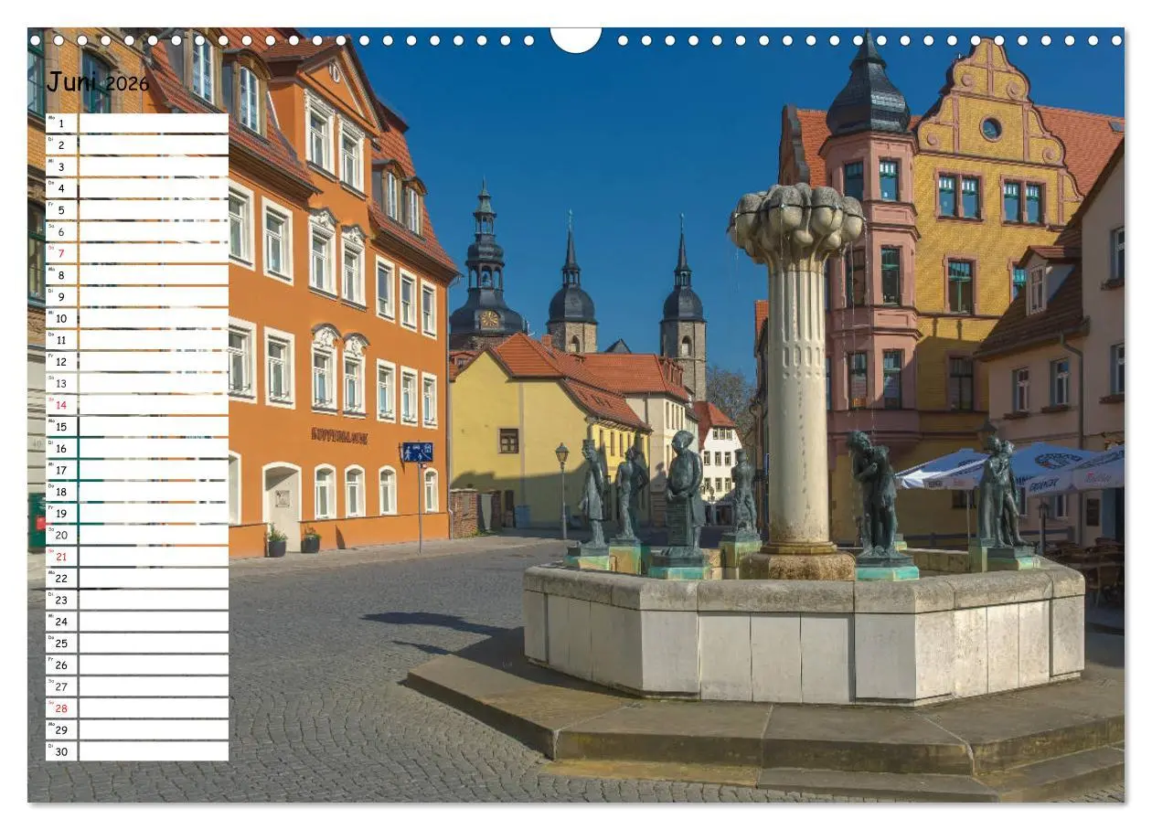 Bild: 9783457784938 | Lutherstadt Eisleben (Wandkalender 2026 DIN A3 quer), CALVENDO...