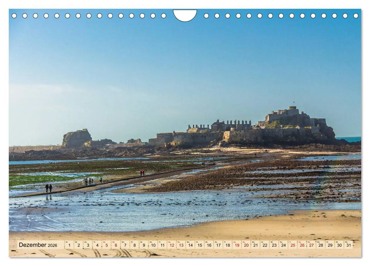 Bild: 9783457854938 | Jersey - Die Insel im Ärmelkanal (Wandkalender 2026 DIN A4 quer),...